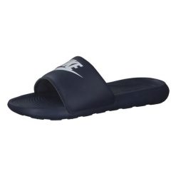 Klapki męskie Nike Victori One Slide. Niebieskie klapki i japonki męskie Nike, bez wzorów, z materiału. Za 139.99 zł.