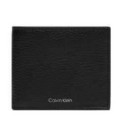 Portfel Calvin Klein. Czarne portfele męskie Calvin Klein, bez wzorów. Za 369.99 zł.