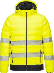 Kurtka męska Portwest S548 - Kurtka ostrzegawcza podgrzewana Ultrasonic XL. Kurtki męskie Portwest, m, bez wzorów, bez ramiączek, bez kaptura. Za 660.53 zł.
