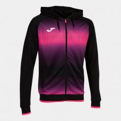 Bluza dresowa z kapturem Joma Tiger V. Czarne bluzy nierozpinane męskie Joma, l, bez wzorów, z dresówki, sportowe, bez ramiączek, z kapturem. W wyprzedaży za 190.95 zł.