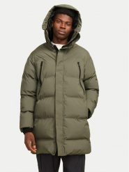 Jack & Jones Płaszcz zimowy Alpha 12260481 Zielony Regular Fit. Zielone płaszcze męskie Jack & Jones, na zimę, m, bez wzorów, z syntetyku, bez kaptura. Za 419.99 zł.