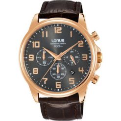 Zegarek Lorus Męski RT338GX9 Chronograf WR 100M brązowy. Brązowe zegarki męskie Lorus. Za 319.00 zł.