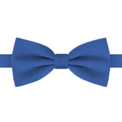 Wełniana Mucha Męska - His Story - Niebieska. Niebieskie krawaty i muchy męskie His Story, z aplikacjami, z wełny, eleganckie. Za 49.00 zł.