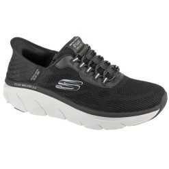 Buty sportowe Sneakersy męskie, Slip-ins: D'Lux Walker 2.0 - Rezinate. Czarne buty sportowe na co dzień męskie Skechers, m, bez wzorów, sportowe, bez ramiączek, bez kaptura, trekkingowe. Za 449.99 zł.