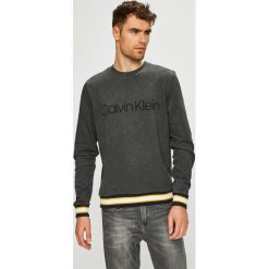 Calvin Klein - Bluza. Szare bluzy nierozpinane męskie Calvin Klein, z nadrukiem, z bawełny. Za 499.90 zł.