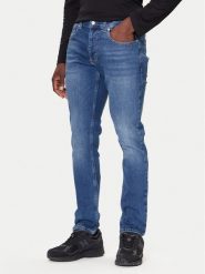 Tommy Jeans Jeansy DM0DM22168 Niebieski Regular Fit. Niebieskie jeansy męskie Tommy Jeans, bez wzorów, z bawełny. Za 379.99 zł.