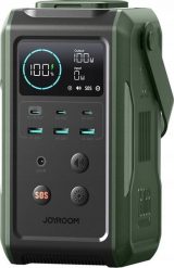 Joyroom Powerbank Joyroom JR-PBF10 75000mAh 100W 3x USB-C 3x USB-A ze składaną latarką i rączką - zielony. Zielone powerbanki Joyroom. Za 435.78 zł.