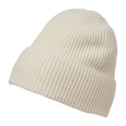 Czapka zimowa z merino dla dorosłych Helly Hansen Wool Beanie. Białe czapki męskie Helly Hansen, na zimę, bez wzorów, sportowe. Za 228.50 zł.