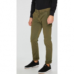 Pepe Jeans - Spodnie Sloane. Szare spodnie na co dzień męskie Pepe Jeans, z bawełny, casualowe. Za 259.90 zł.