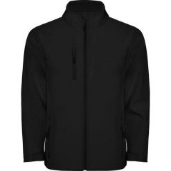 Męska Kurtka Soft Shell Nebraska. Czarne kurtki męskie ROLY, m, bez wzorów, sportowe, bez ramiączek, bez kaptura. Za 152.99 zł.