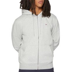 Bluza męska rozpinana z kapturem Tommy Hilfiger FLEECE ZIP THRU. Szare bluzy z kapturem męskie Tommy Hilfiger, m, bez wzorów, z kapturem. W wyprzedaży za 259.00 zł.