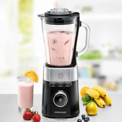 Blender kielichowy Rommelsbacher MX 1260 blender Blender stołowy 1200 W Czarny, stal nierdzewna, przezroczysty. Blendery Rommelsbacher. Za 628.99 zł.