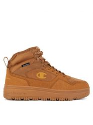 Champion Sneakersy RD18 UTILITY WP MID S22298-MS502 Brązowy. Brązowe buty sportowe na co dzień męskie CHAMPION, m, bez wzorów, z materiału, bez ramiączek, bez kaptura. Za 319.99 zł.