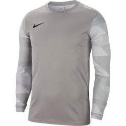 Bluza bramkarska męska Nike Dry Park IV JSY LS GK. Szare bluzy nierozpinane męskie Nike, m, bez wzorów, sportowe, bez ramiączek, bez kaptura. Za 181.67 zł.