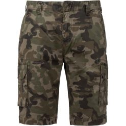 Szorty bawełniane Kariban Multipoches. Brązowe szorty męskie KARIBAN, bez wzorów, z bawełny, eleganckie. Za 225.00 zł.