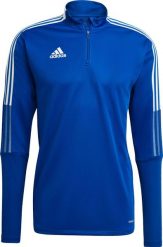 Adidas adidas Tiro 21 Training bluza 302 : Rozmiar - S. Bluzy nierozpinane męskie ADIDAS, m, bez wzorów, bez ramiączek, bez kaptura. Za 141.67 zł.