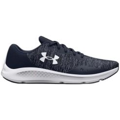 Buty do Biegania Męskie Under Armour Charged Pursuit 3 Twist. Niebieskie buty do biegania męskie Under Armour, bez wzorów, bez zapięcia, do biegania. Za 239.20 zł.