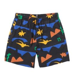 Spodenki kąpielowe męskie Volcom Arthur Longo Ew. Czarne kąpielówki męskie Volcom, m, bez wzorów, z bawełny. W wyprzedaży za 297.40 zł.