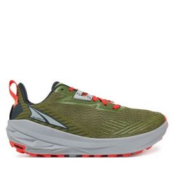 Buty do biegania Altra. Zielone buty do biegania męskie Altra, bez wzorów, bez zapięcia, do biegania. Za 609.99 zł.