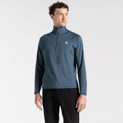 Bluza turystyczna męska Dare 2B Fuse Up II termoaktywna. Niebieskie bielizna termoaktywna męska Dare 2B, m, bez wzorów, bez ramiączek, narciarskie. W wyprzedaży za 139.99 zł.