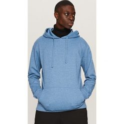 Bluza z kapturem - Niebieski. Niebieskie bluzy nierozpinane męskie Reserved. W wyprzedaży za 59.99 zł.