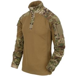 Bluza męska Helikon-Tex MCDU Combat Shirt - NyCo Ripstop. Brązowe bluzy nierozpinane męskie Helikon-Tex, m, bez wzorów, casualowe, bez ramiączek, bez kaptura. Za 366.99 zł.