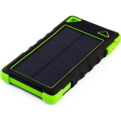 Powerbank PowerNeed Sunen Power Bank 8000mAh z panelem solarnym 0.95W, zielony (S8000G). Powerbanki marki PowerNeed. Za 98.05 zł.
