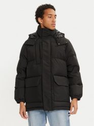 Lacoste Kurtka puchowa BH1583 Czarny Regular Fit. Czarne kurtki męskie Lacoste, m, bez wzorów, z puchu, bez ramiączek, bez kaptura. Za 1,369.00 zł.