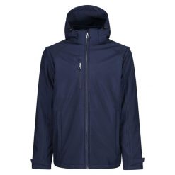 Kurtka Softshellowa Męska 4 W 1. Niebieskie kurtki softshell męskie Regatta, m, bez wzorów, z softshellu, bez kaptura, trekkingowe. Za 379.99 zł.