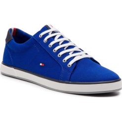 Tenisówki TOMMY HILFIGER - Iconic Long Lace Sneaker FM0FM01536 Mazarine Blue 440. Trampki męskie marki Tommy Hilfiger. W wyprzedaży za 199.00 zł.