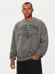Karl Kani Bluza Street Academy 60290006 Szary Regular Fit. Szare bluzy nierozpinane męskie Karl Kani, m, bez wzorów, z syntetyku, street, bez ramiączek, bez kaptura. Za 259.99 zł.