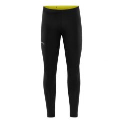 Legginsy zapinane na zamek Craft Adv Essence 2. Czarne bielizna termoaktywna męska Craft, m, bez wzorów. Za 341.50 zł.