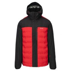 Kurtka Ocieplana Męska Helten. Czarne kurtki męskie Hi-tec, m, bez wzorów, z puchu, sportowe, bez ramiączek, bez kaptura. Za 572.99 zł.