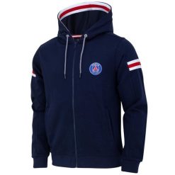 Kamizelka Paris Saint-Germain dla dorosłych. Niebieskie kamizelki męskie PSG, m, z kapturem. Za 259.99 zł.
