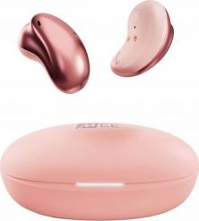 Słuchawki MEE audio MEE Audio Pebbles SĹuchawki bezprzewodowe true wireless z Bluetooth 5.3, wodoodporne z normÄ IPX4 (douszne) - Róşowe zĹoto. Słuchawki bluetooth Mee Audio. Za 174.99 zł.