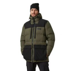 Kurtka przejściowa męska Helly Hansen Patrol. Zielone kurtki męskie Helly Hansen, na zimę, m, bez wzorów, bez ramiączek, bez kaptura. Za 1,529.00 zł.
