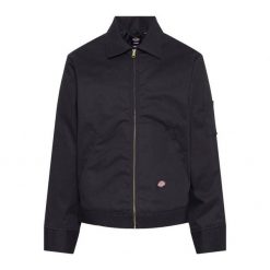 Kurtka DICKIES LINED EISENHOWER Czarny. Czarne kurtki męskie Dickies, m, bez wzorów, z tkaniny, bez ramiączek, bez kaptura. Za 425.73 zł.