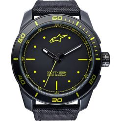 Zegarek TECH WATCH 3H pasek nylonowy czarny ALPINESTARS kolor czarny/żółty, rozmiar OS. Czarne zegarki męskie Alpinestars, z nylonu, ze stali. W wyprzedaży za 329.00 zł.