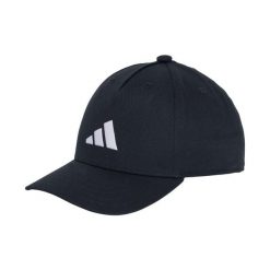 Czapka z daszkiem adidas czarna JD1328. Białe czapki męskie ADIDAS, na lato, bez wzorów, sportowe. Za 49.00 zł.
