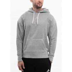 Adidas bluza męska z kapturem hoodie sportowa bawełniana ciepła roz. XXL. Szare bluzy z kapturem męskie ADIDAS, m, bez wzorów, z bawełny, z kapturem. Za 238.00 zł.