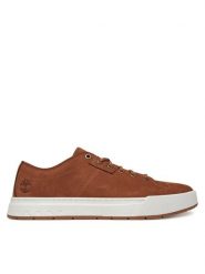Timberland Sneakersy Maple Grove Low Lace TB0A6A2DEM71 Brązowy. Brązowe buty sportowe na co dzień męskie Timberland, m, bez wzorów, z nubiku, bez ramiączek, bez kaptura. Za 329.99 zł.