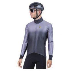 Kurtka rowerowa męska Alé Cycling PR-S Gradient. Szare kurtki treningowe męskie ALÉ CYCLING, m, bez wzorów, bez kaptura, rowerowe. Za 999.99 zł.