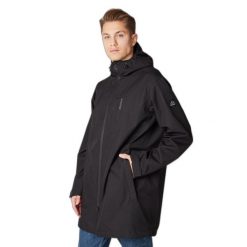 Kurtka wodoodporna Protest Prthoreau. Czarne kurtki męskie Protest, m, bez wzorów, bez ramiączek, bez kaptura. W wyprzedaży za 608.50 zł.