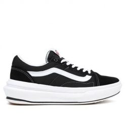 Tenisówki Vans Model Old Skool Overt Cc Kolor Czarny. Czarne trampki męskie Vans, bez wzorów, z materiału, sportowe, bez zapięcia. Za 375.00 zł.
