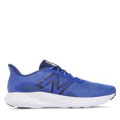 Buty do biegania New Balance. Niebieskie buty do biegania męskie New Balance, bez wzorów, bez zapięcia, do biegania. Za 199.99 zł.