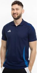 Adidas Koszulka męska adidas Tiro 24 Competition Polo granatowa IR7564 L. Koszulki polo męskie ADIDAS, l, bez wzorów, bez kołnierzyka, bez ramiączek. Za 138.68 zł.
