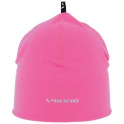 Czapka do biegania Viking Runway Multifunction. Czerwone czapki męskie Viking, bez wzorów, sportowe. Za 49.90 zł.