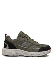 Skechers Trekkingi Verketta 51898/OLBK Khaki. Brązowe buty trekkingowe męskie Skechers, bez wzorów, z materiału, bez zapięcia, trekkingowe. Za 229.99 zł.