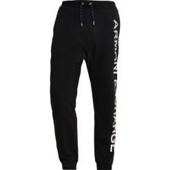 Armani Exchange Spodnie treningowe black. Długie spodnie sportowe męskie marki Armani Exchange. W wyprzedaży za 455.20 zł.