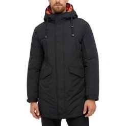 Kurtka GEOX M VELLETRI PARKA Czarny. Czarne parki męskie Geox, m, bez wzorów, z tkaniny, bez kaptura. Za 938.99 zł.